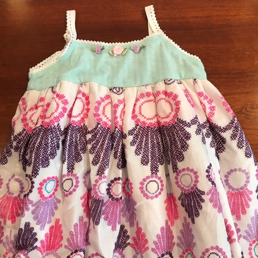 New**Little Mass**Pretty Summer Dress**Age 6 month - Picture 4 of 6